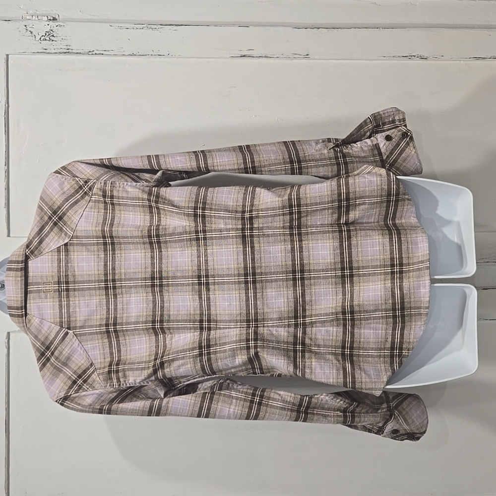 511 TACTICAL plaid Flannel Shirt.. Size XS.. #7906 - Picture 7 of 9